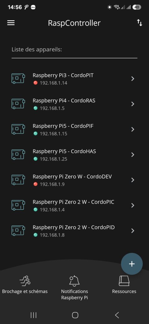 Prenez facilement la main sur vos Raspberry à partir d'Android