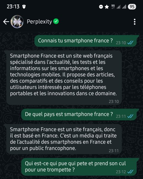 Intégrez Perplexity AI sur WhatsApp